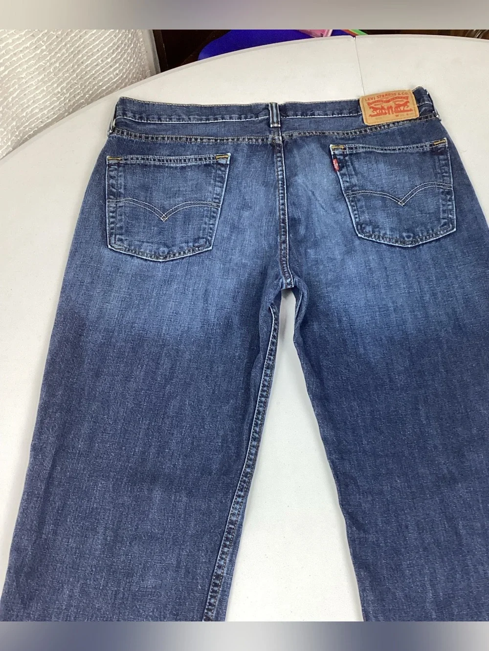 Levi’s Men’s 514 Straight Fit Jeans 36 X 36 Medium Wash